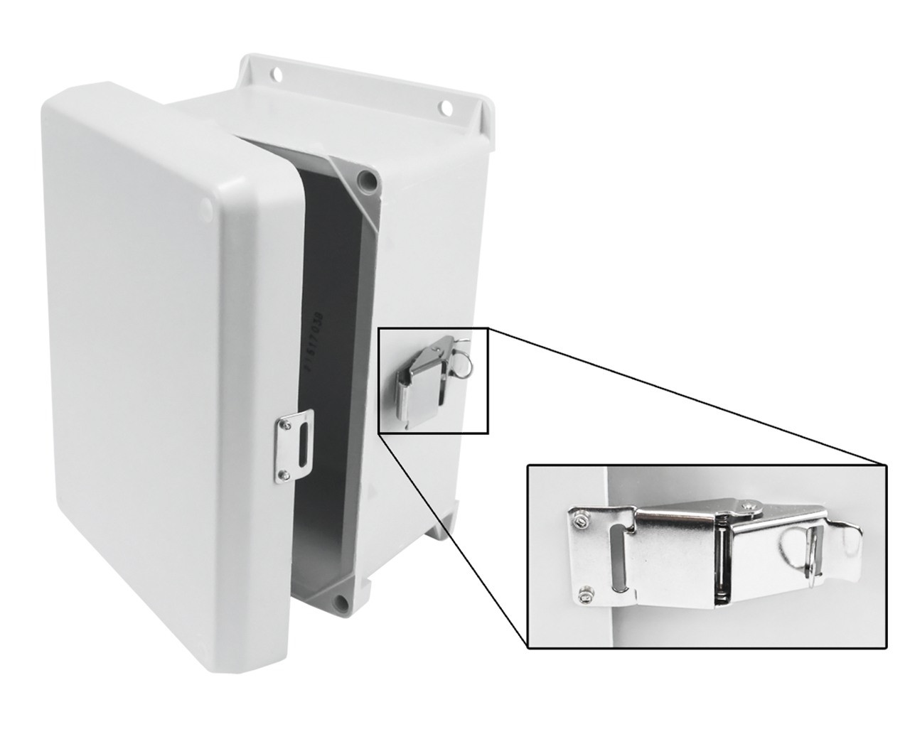 VEVOR Steel Electrical Enclosure Box – 8x8x6 Inch – IP66 Carbon Steel – Lockable Waterproof
