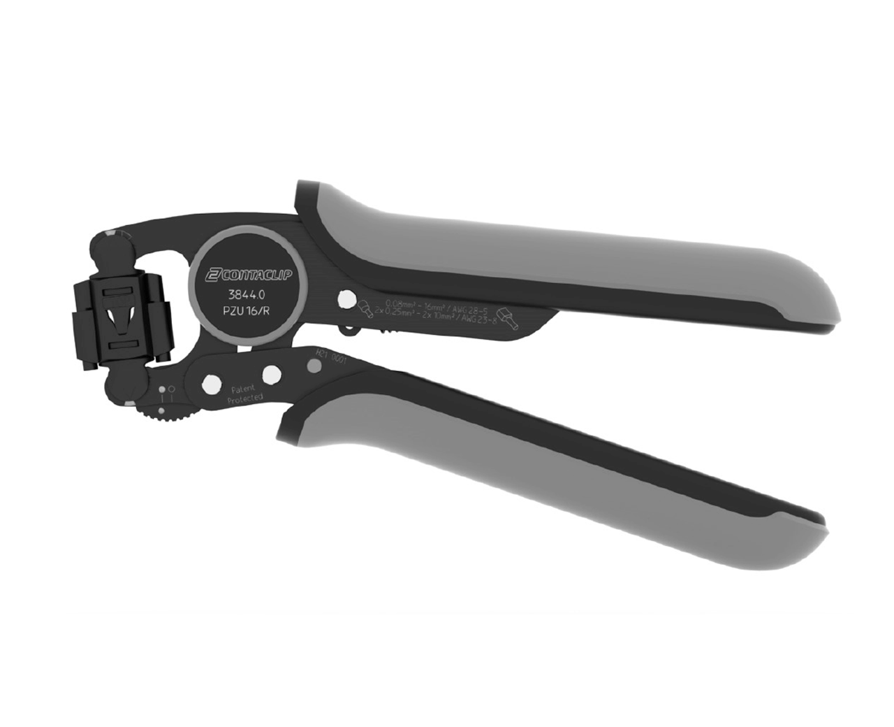 APPROVED CRIMPING TOOL FOR FERRULES, TRAPEZIUM FORMED CRIMP, 28-10AWG