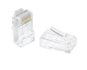 RJ45 - 8 Position Modular Plug (25 PACK RJ45 - 8 Position Modular Plug (25 PACK