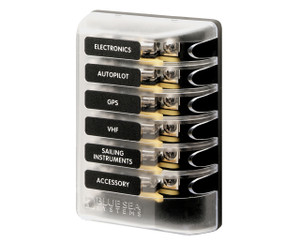 Fuse Block with Negative Bus and Cover EFB30-6IBC Fuse Block with Negative Bus and Cover EFB30-6IBC