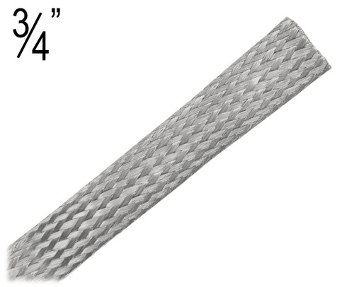 Flat Braided Cable, 0.75 Inch, M-M.75FB