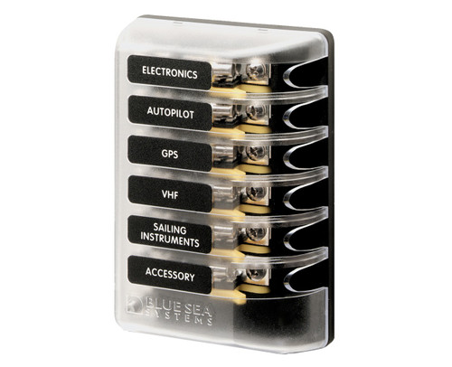 Fuse Block with Negative Bus and Cover EFB30-6IBC