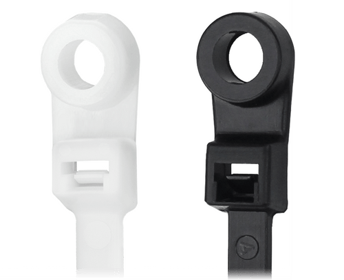 Nylon Cable Ties with Mounting Ring