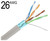 CAT5 26 Gauge 4 Pair Unshielded Solid Tinned Copper Wiring Grey with Blue Shield,  M26/4PRFS-CAT5E CAT5 26 Gauge 4 Pair Unshielded Solid Tinned Copper Wiring Grey with Blue Shield,  M26/4PRFS-CAT5E