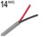 14 AWG Multi-conductor Cable Unshielded, 2 Conductor