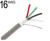 16 AWG Shielded Multi Conductor, 4 Conductor