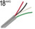 18 AWG Multi-conductor Cable Unshielded, 4 Conductor