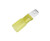 Heat Shrink Partially Insulated Disconnect Yellow TDE10-250M Heat Shrink Partially Insulated Disconnect Yellow TDE10-250M