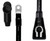 1/0 AWG, Black, Battery Cables with boot