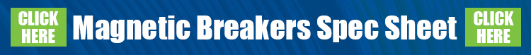 Magnetic breaker spec sheet