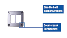 Rocker Switch Panel Blank - Informational Video Rocker Switch Panel Blank - Informational Video