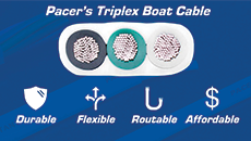 Pacer Duplex/Triplex Boat Cable Pacer Duplex/Triplex Boat Cable