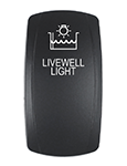 Livewell light switch cover