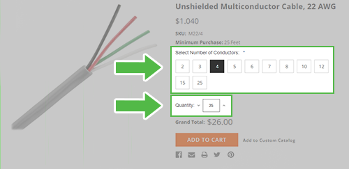 Ordering Guide Step 4 - Customize the Product Options