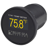 OLED temperature meter