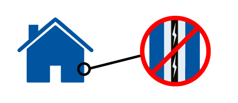 Avoid in-wall speaker wire usage, do not use inside of walls.