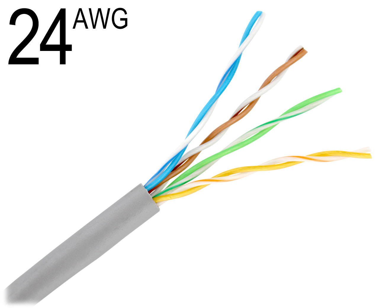 what gauge wire is cat5