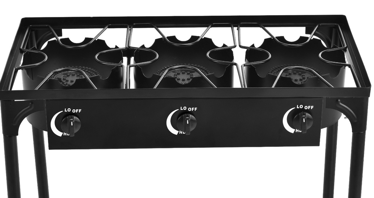 Cast Iron Gas Stove 3 Burner