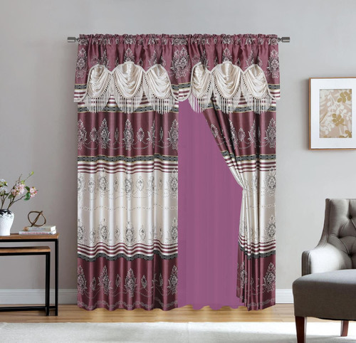 Window Curtain 54 x 84 - Purple