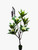 Yellow Frangipani Artificial Tree - 5.4ft
