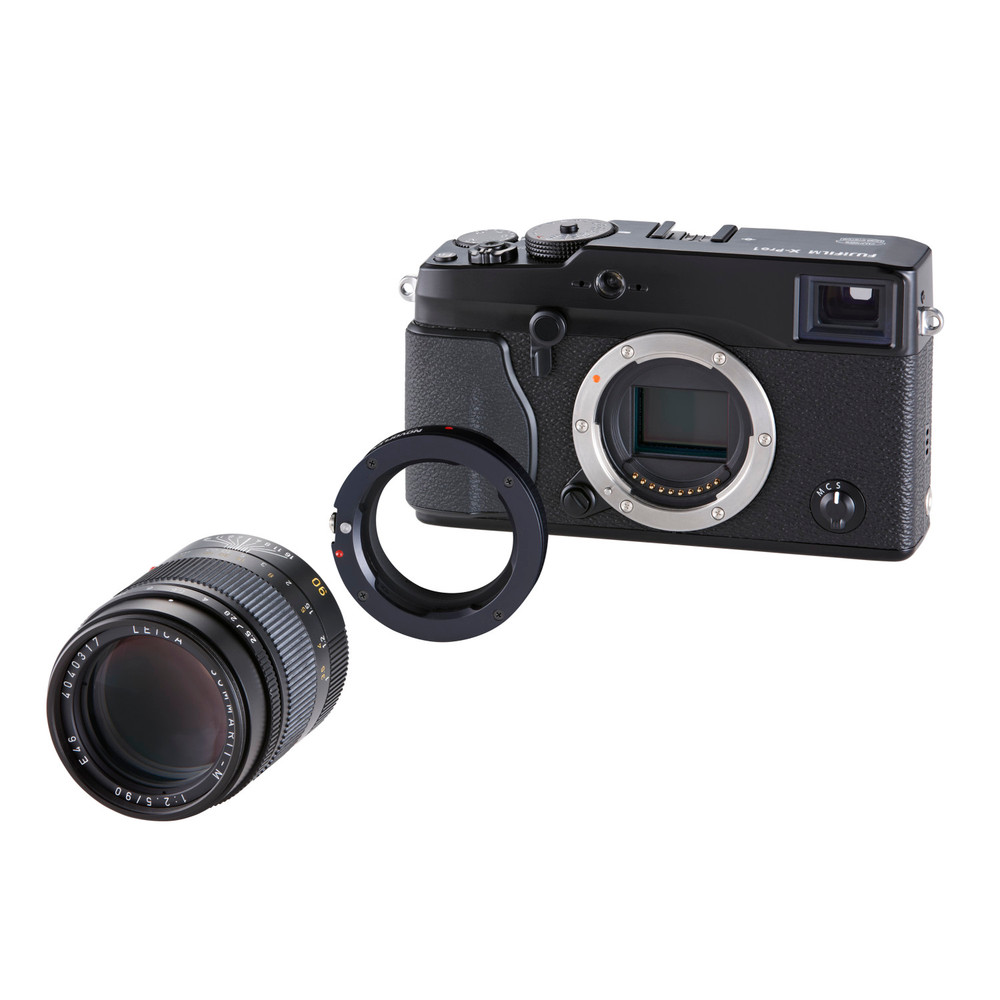 Adapter Leica M lenses to Fuji X-mount cameras