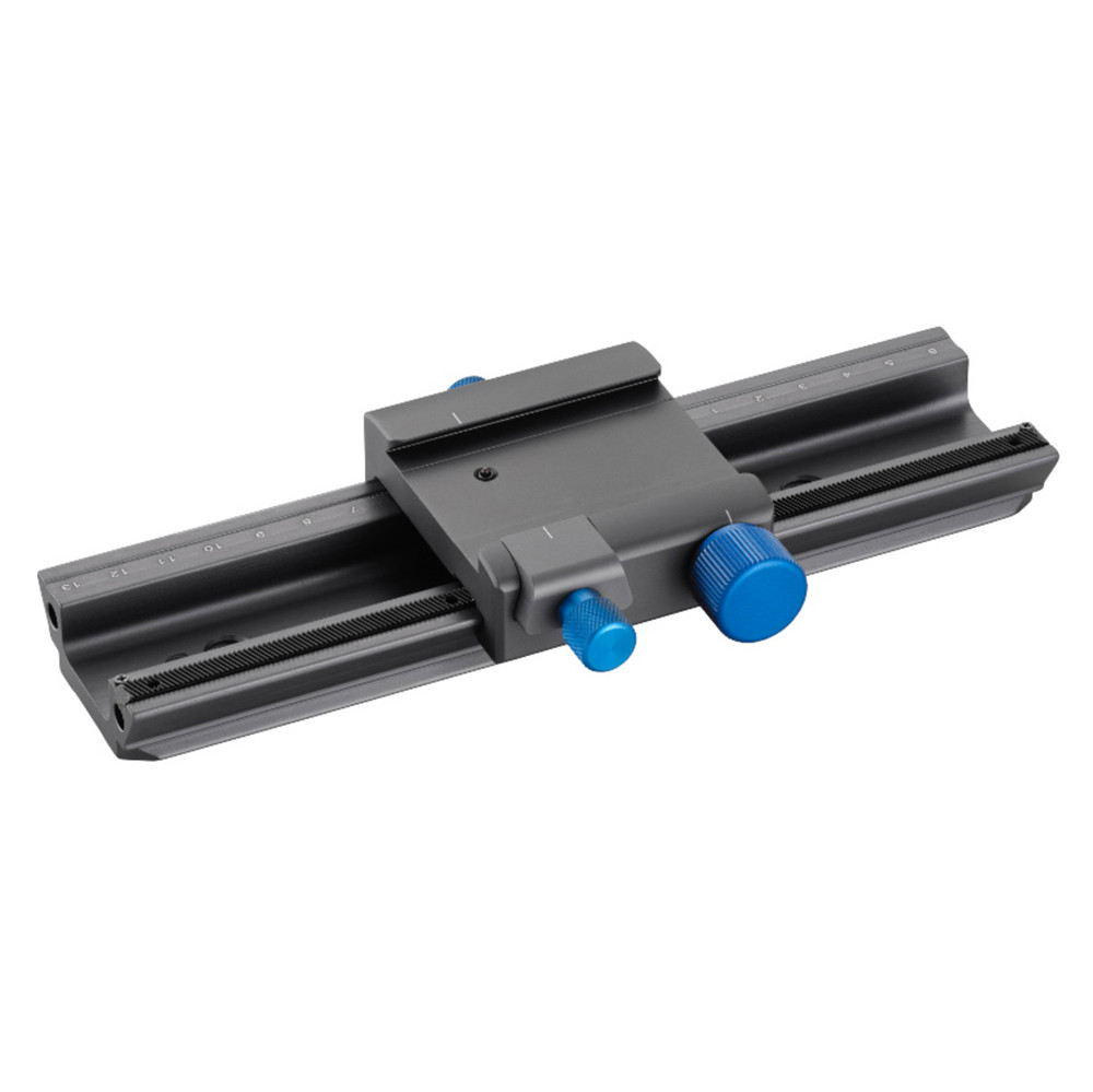 NV Focusing rail dove tail clamping, parallel ARCA-compatible