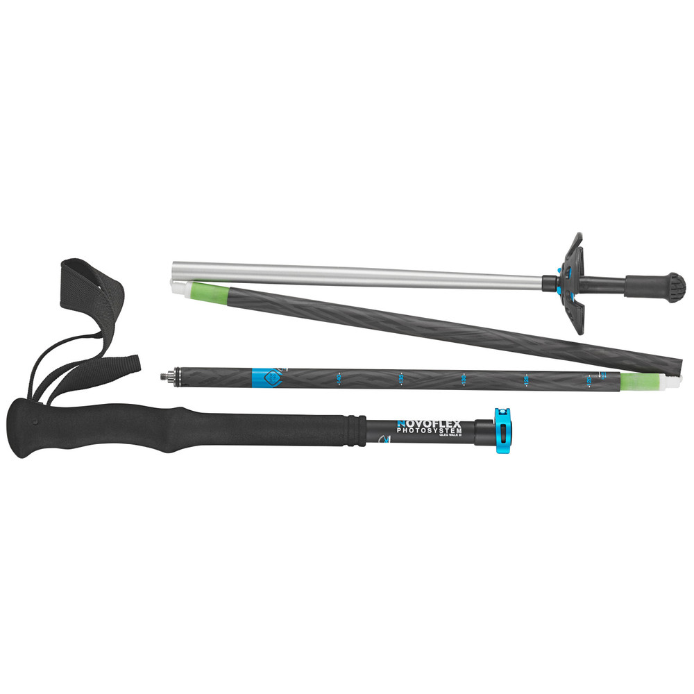 2x QuadroLeg foldable Carbon Pole - 1/4-20 Made by KOMPERDELL