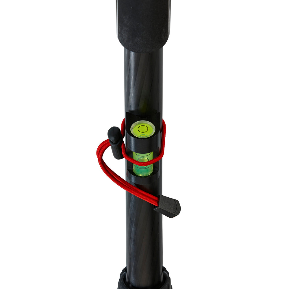 Bubble leveller for monopods