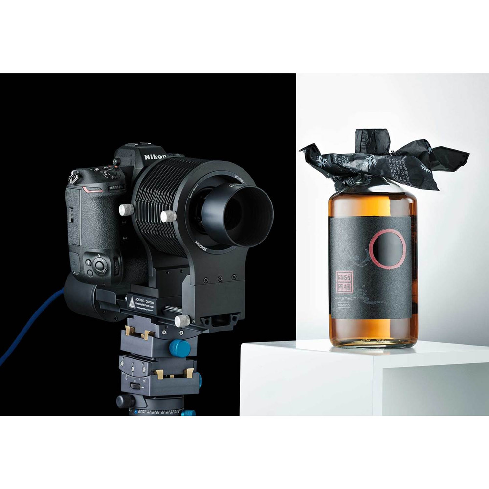 NOVOFLEX Auto Stacking System for Nikon Z, Schneider Kreuznach Pyrite 4.5/90