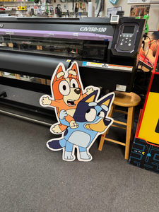Cartoon Party event Cutout , Custom Cutout Prop