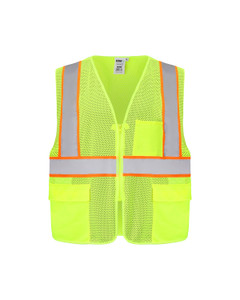AC26 Chaleco Neon / Safety Vest Neon - PRICE PER DOZEN / PRECIO POR DOCENA - Pick Sizes