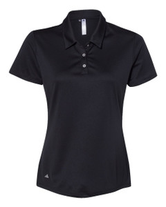 Adidas A231 Women's Performance Polo — 100% Polyester — Custom Embroidery Included
