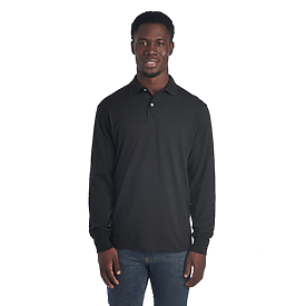 Jerzees Dri-Power Long Sleeve Sport Shirt — 50/50 — Heat Press Included