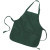 Q-Tees Mid-Length Apron with Pockets — 55/45 Cotton-Poly — Custom Decoration Included