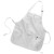 Q-Tees Mid-Length Apron with Pockets — 55/45 Cotton-Poly — Custom Decoration Included