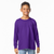 Gildan Youth 5.3oz 100% Longsleeve T — 100% Cotton — Screen Print Included