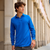Jerzees Dri-Power Long Sleeve Sport Shirt — 50/50 — Heat Press Included