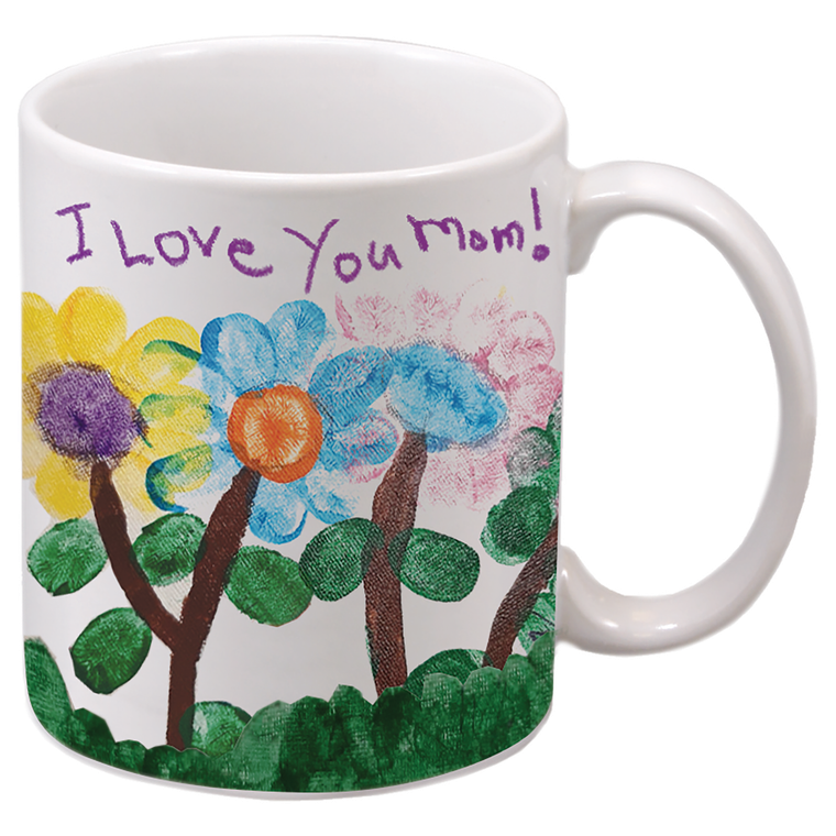 Custom White Ceramic Mug 11 oz. with your Idea or Logo