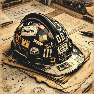 Hard Hat Stickers Charlotte NC | 100 Pack Custom