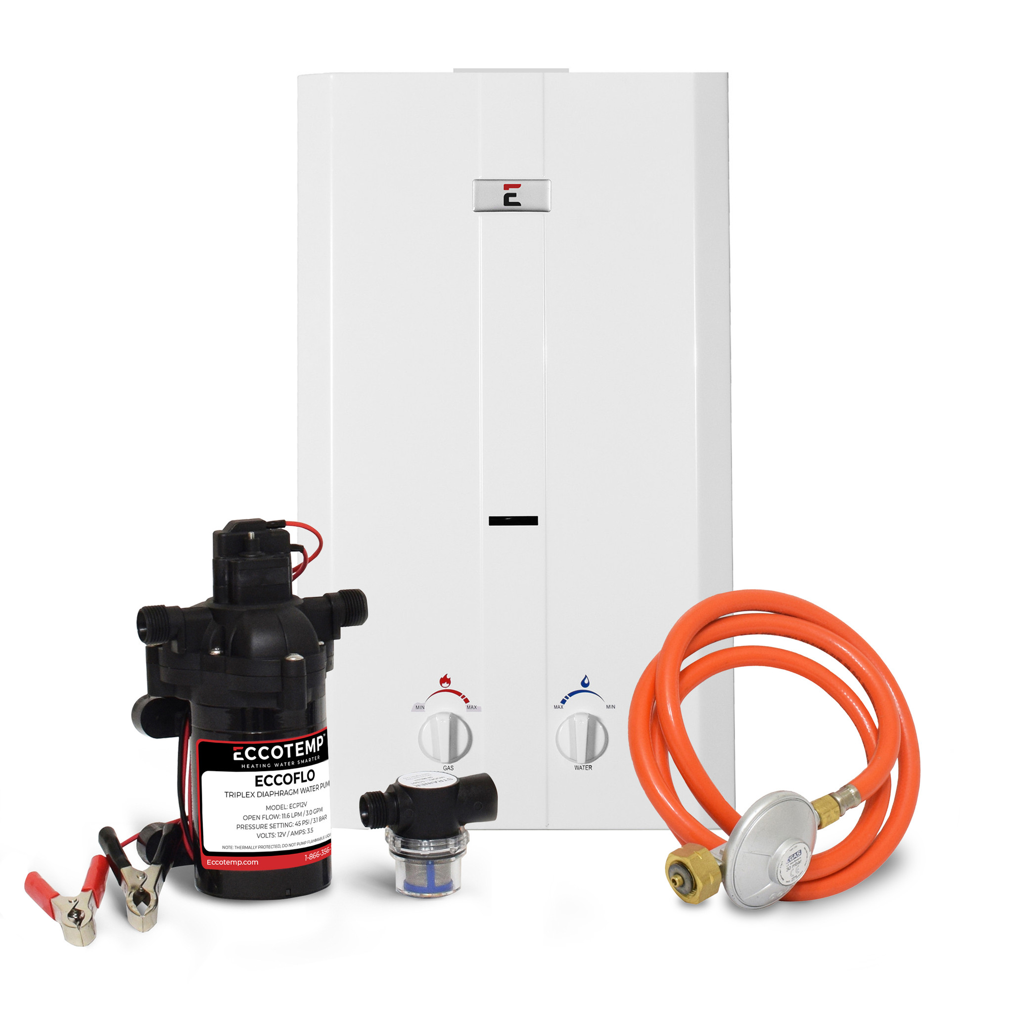 CE-L10 Portable Water Heater & Pump Set | 30 MBAR | Parts