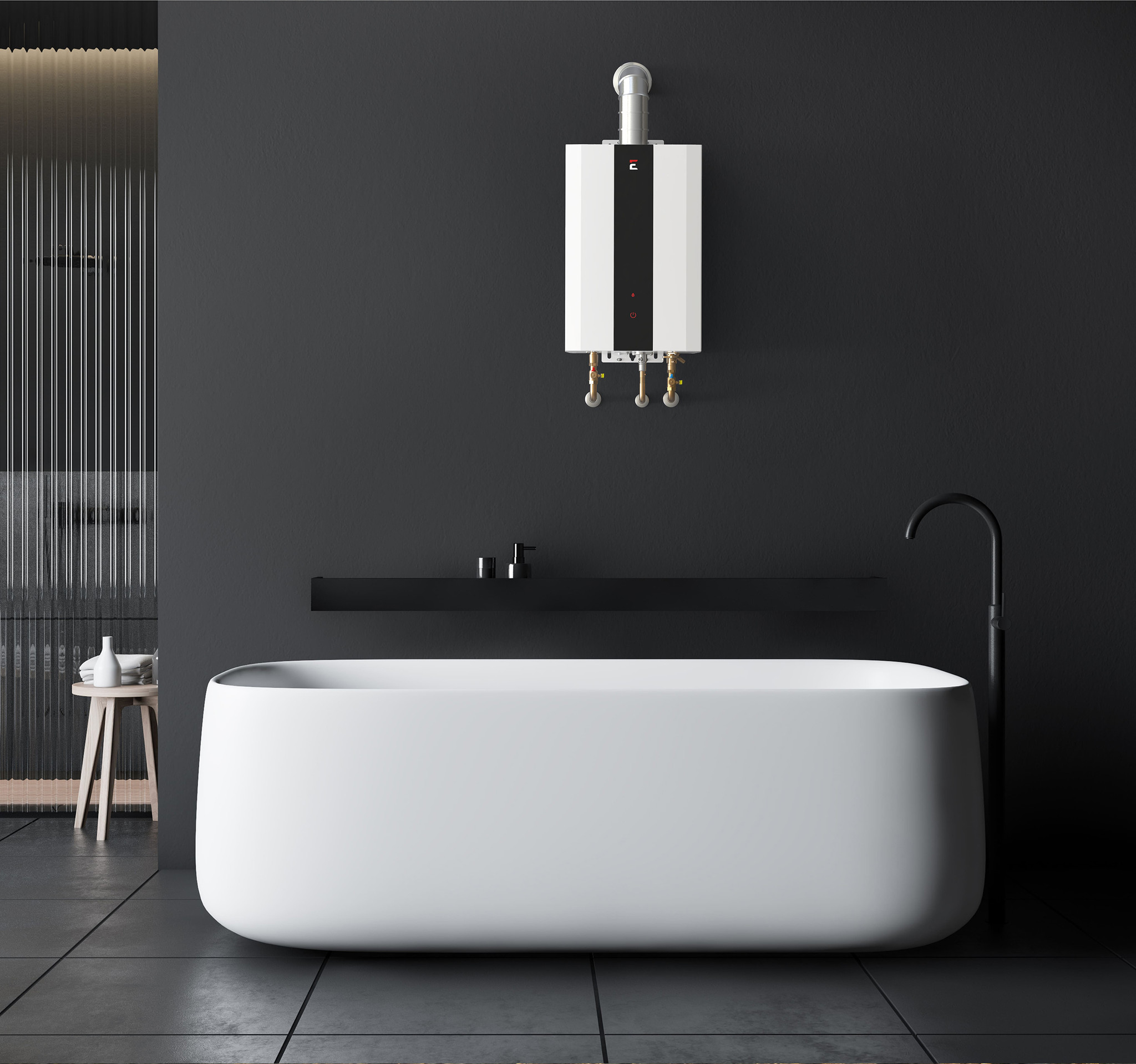 SMARTHOME SH12 Tankless Water Heater | 30 MBAR | Eccotemp EU