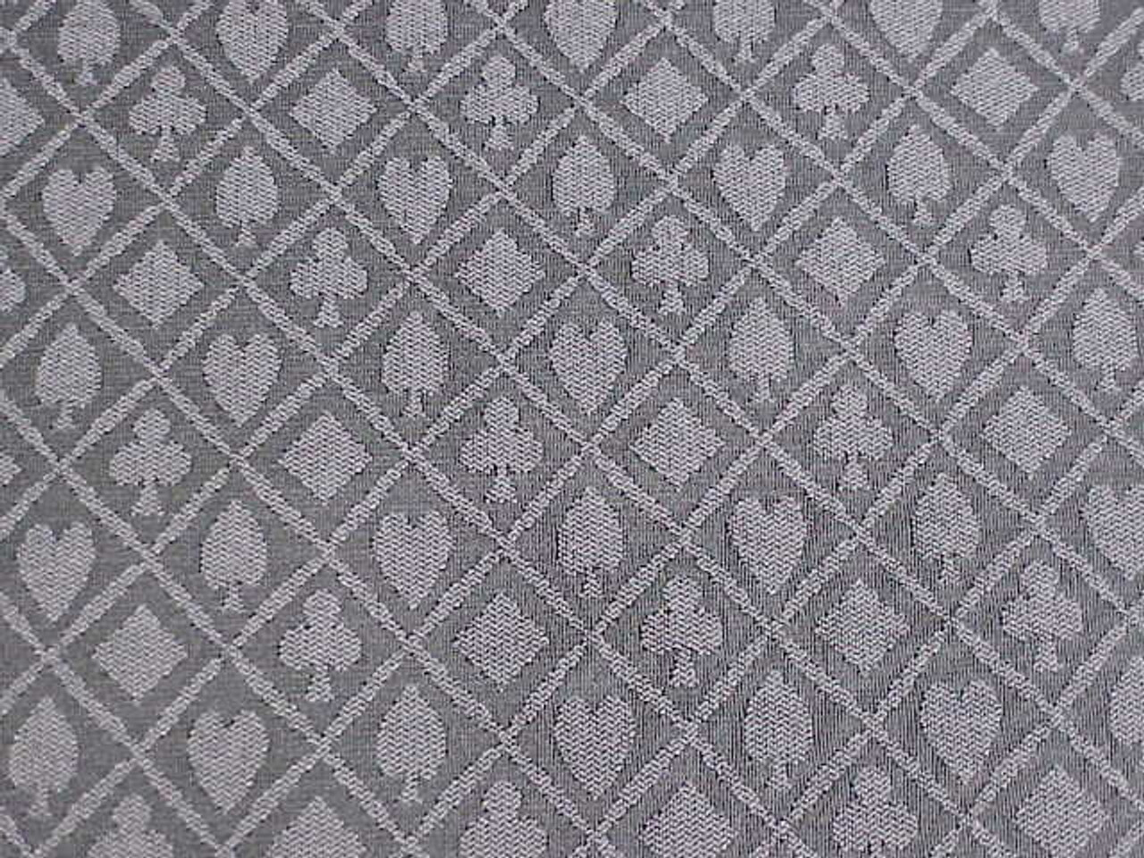 Holdem Casino Suited Cloth "Grey/Black"
