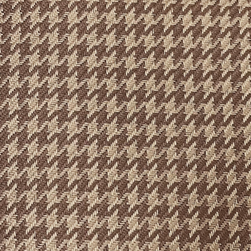 Houndstooth Brown/Tan 