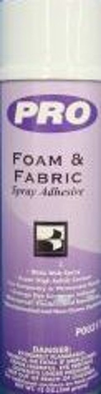 Pro Foam and Fabric Spray Adhesive