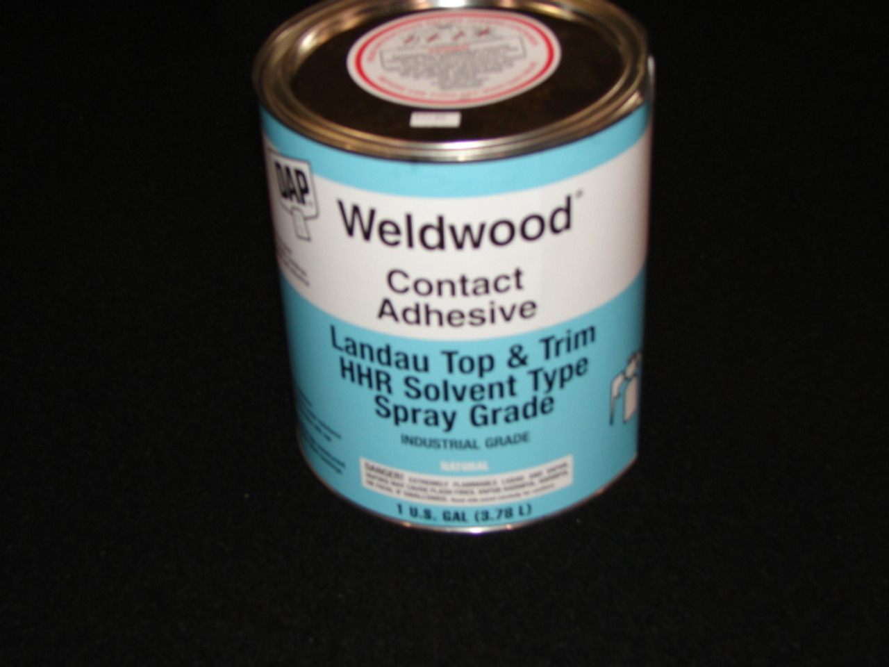 DAP Weldwood Contact Adhesive Top & Trim HHR Solvent Type Spray Grade 5  GALLON - GluePlace