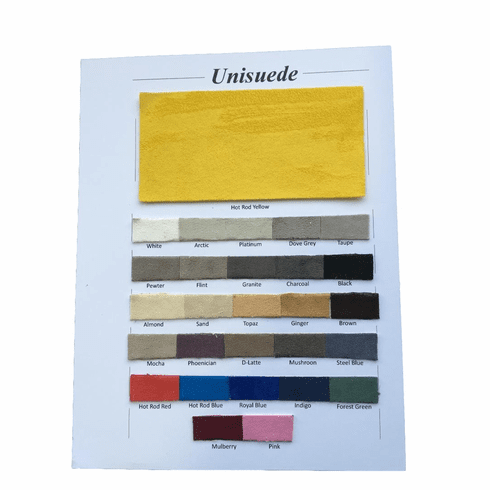 Purchase A UNISUEDE SAMPLE CHART