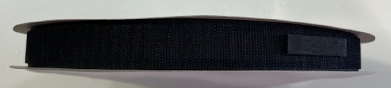1 Inch Black Velcro Hook Peel and Stick