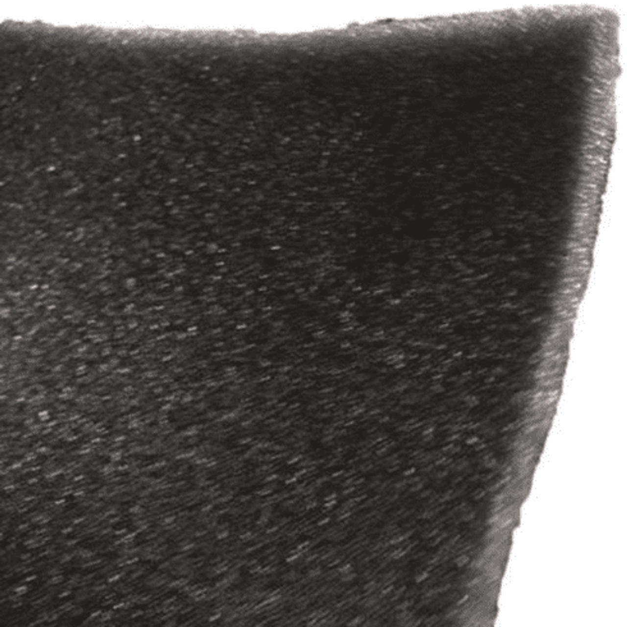 Black Luxury Stretch Suede Foam Backed Fabric