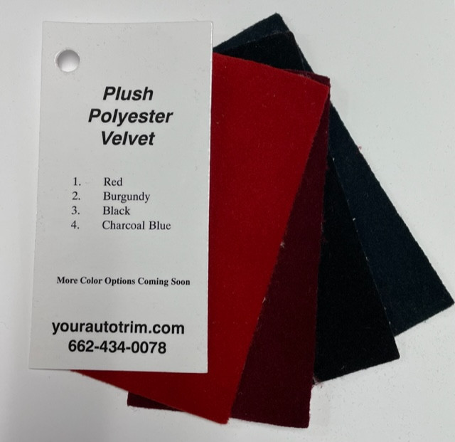 Plush Velvet Sample Graham Fabrics and Supply
