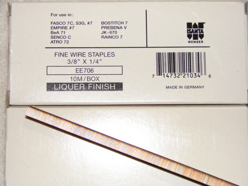 Fasco 3/8" x 1/4" Liquor Staples